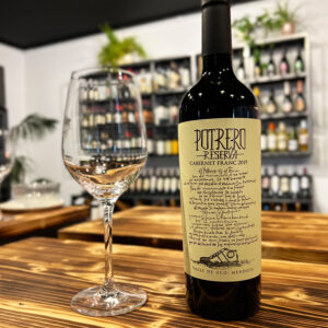 De Potrero Res. Cabernet Franc 2019 vendita vini online